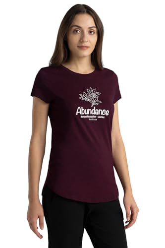 Image of Van Heusen Women's Cotton Regular Fit T-Shirt