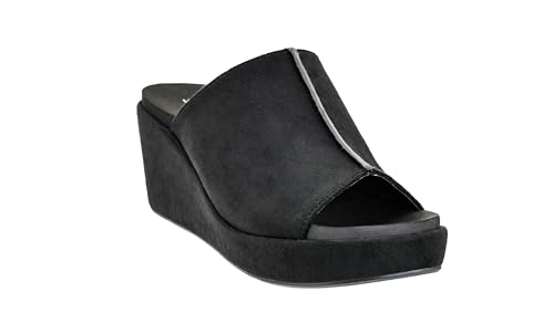 Corkys Footwear Here For It Slip-in 2.5 Inch Faux Suede Wrapped Wedge Sandal3