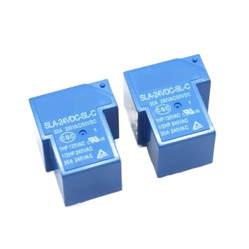 Relais puissance 24V 30A SLA-24VDC-SL-C pour intégration domotique et contrôle de chauffage