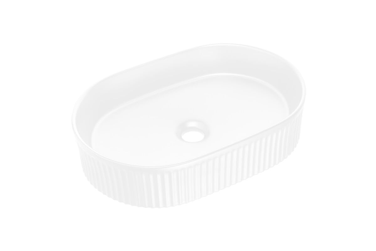 Deconation Ensemble Salle De Bain Meuble Double Vasques + Plateau Effet Chêne 140 Cm - A Portes + Tiroirs - Astral Blanc