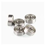 Cuscinetto, Cuscinetto 609ZZ 9x24x7 mm (5/10 PZ) Cuscinetti a sfere 609 ZZ in miniatura ABEC-1 2Z (Diametro interno:, Numero di pezzi: 5 pezzi) Resistenza all'usura