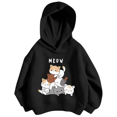 Hoodie Fille Chat Générique Cover