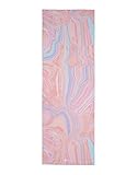yogadesignlab | The HOT Yoga Towel | Premium Non Slip Colorful Towel | Designed in Bali | Eco Printed + Quick Dry + Mat Sized | Ideal for Hot Yoga, Bikram, Ashtanga, Sport, Travel! (Pearl)