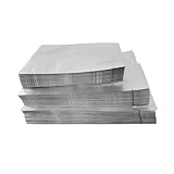 BEBEMOKO 100piezas Bolsas De Embalaje Aluminio Para Alimentos Paquetes De Alimentos Unidades Color Plateado Para Almacenar Granel Cocina o Picnic