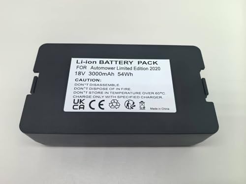 18V 3000mAh Robotic Lawnmower Replacement Battery for Husqvarna Automower 115H
