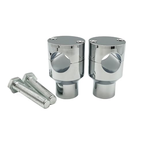 Support Guidon Moto Universel 7/8" et 1'' avec Clip Montage Guidon Résistant
