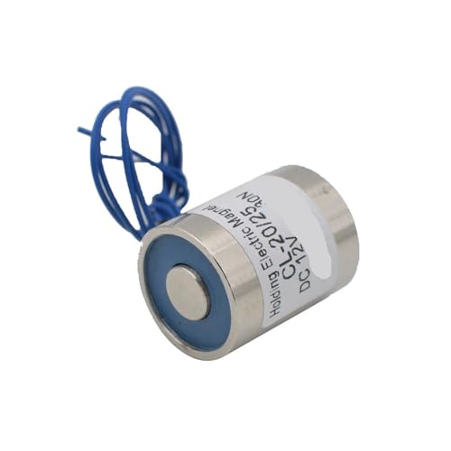 Électroaimant à ventouse DC 24V cylindrique avec force d'attraction de 30 N