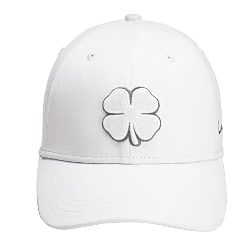 Black Clover Premium Clover 57 Flex Cap, White/Grey, S/M