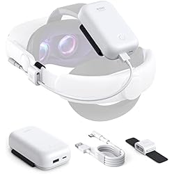 Mejor Power Bank 10000Mah KIWI design 10000mAh Paquete de Batería Compatible con Quest 3/2 Accesorios, Banco de Energía de Carga USB C Extendido 8 Horas de Tiempo de Reproducción VR