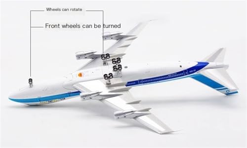 Modelo de avión Boeing 747 El Al 1/200 de 35 cm coleccionable para entusiastas 6