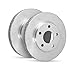 R1 Concepts Front Brake Rotor Kit |Brake Rotors| Brake Disc|fits 2011-2019 Ford Fiesta, Figo