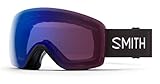 Smith Skyline Snow Goggles Black/ChromaPop Photochromic Rose Flash