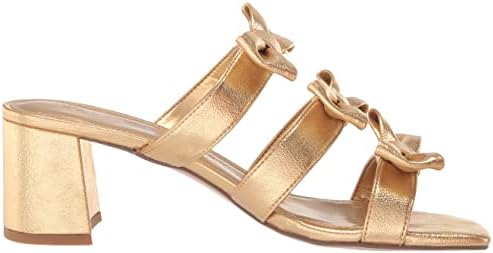 Katy Perry Women's The Tooliped Bow Dress Sandal, New Gold, 7 | Image 5