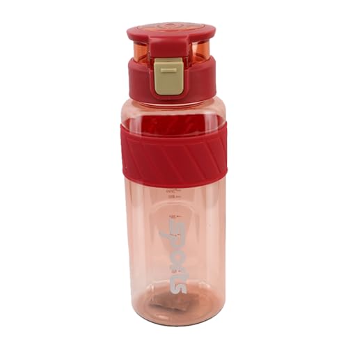 Attro Active Sports 1000ml Water Bottle with Flip Top Lid & Easy to Carry Handle ML Marking Mention for Daily Water Intake BPA Free Leak Proof - Red (B0CXDRR8YH) Amazon Price History, Amazon Price Tracker