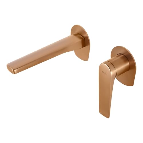 IMEX GLD055/ORC DELOS Monomando Empotrado Lavabo Oro Rosa Cepillado