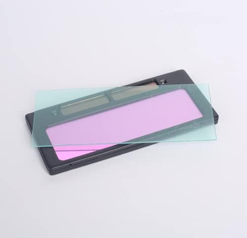 Miniatura 2 de Paquete de 10 lentes de protección de soldadura de luz variable automática de reemplazo de lente de 4.25 x 2 pulgadas (4.252 in x 1.969 in) cubierta