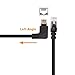 Cable Matters 10Gbps Combo-Pack 90 Degree Cat 6 Ethernet Cable - 5ft, Cat6 Right Angle Ethernet Cable (90Degree + 270 Degree Right-Angle RJ45 Connectors)