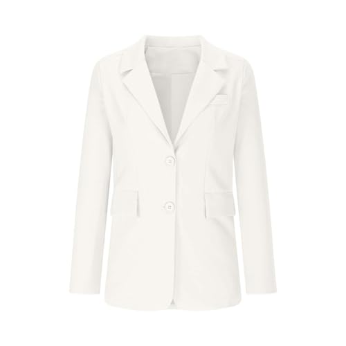 Teen Girls Blazer Jackets Casual Shoulder Padded Button Up Open Front Cardigan Lightweight Coat Outerwear w Pockets3