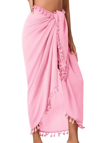Image of QIANXIZHAN Women's Swimsuit Cover Up,Beach Sarong Wrap Bottom Coverup