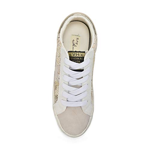 Image of VINTAGE HAVANA Womens Kate Slip On Sneakers Shoes Casual - Gold, White