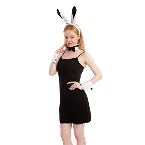 image for Spooktacular Creations 5 Pcs Bunny Costume Set Including Bunny Ears He