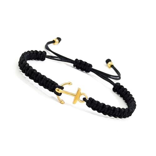 Anchors Symbol Adjustable Cord with Sturdy Stainless Steel Pendant for Everyday Fashion Versatile Styling Occasions Everyday