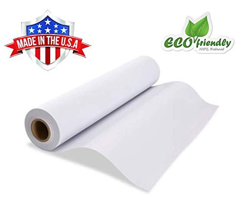 White Kraft Paper Jumbo Roll 17.75" x 2400" (200ft) Ideal for Gift Wrapping