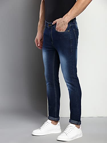 Image of Dennis Lingo Mens Light Slim Fit Mid Rise Denim Jeans