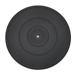 sourcing map 16 Inch Rotating Swivel Stand with Steel Ball Bearings, 360 Degree Rotating Lazy Susan Turntable Organizer Round Rotating Plate for TV Sculpture Computers Monitor, Black