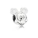 Pandora Disney Mickey Portrait Silver One Size Charm 791586