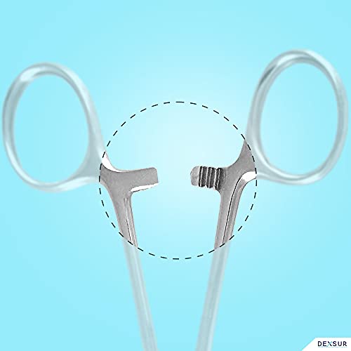Dexsur DS01KELCUR015 Precision Kelly Hemostat Forceps Locking Tweezers Clamp thumb #6