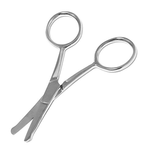 Safety Nose Vibrissa Nostril Ear Facial Hair Scissors A+ Quality