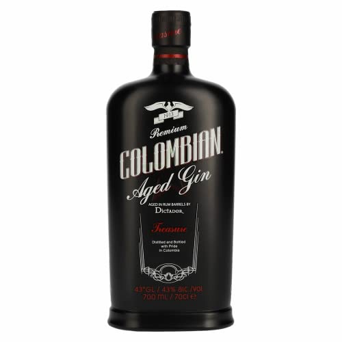 Dictador Treasure Colombian Aged Gold Gin 43,00% 0,70 Liter Cover