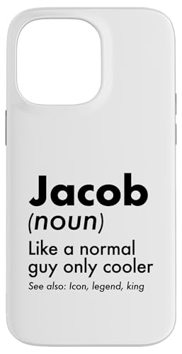 Jacob Like A Normal Guy Only Cooler Legend King �t�@�[�X�g�l�[�� �X�}�z�P�[�X iPhone 14 Pro Max �p