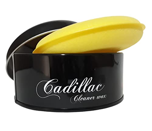 Cera Cadillac Automotiva de Carnauba 150g Com Microfibra