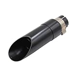 Exhaust Muffler Drag Pipe Compatible with 2014-2018 Honda CTX700, Straight Through Stainless Steel Muffler Resonator - Black