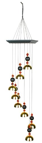 Woodstock Chimes WBM The Original Guaranteed Musically Tuned Chime Hanging Bells, Morroco