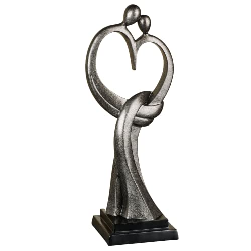 Touch of Class Everlasting Love Sculpture Silver One Size – 8″ W x 6″ D x 20″ H