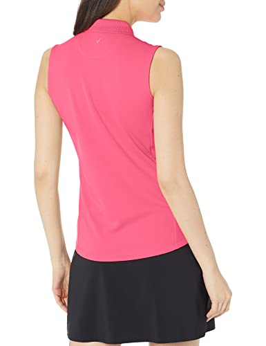 Image of Callaway Performance Sleeveless Essential Polo Shirt