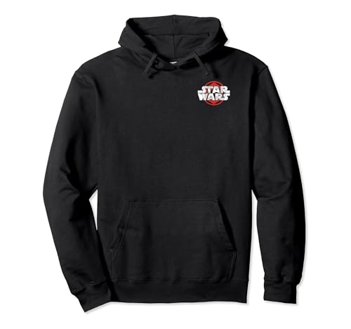Star Wars Empire Pocket Badge Pullover Hoodie sweat coton noir streetwear