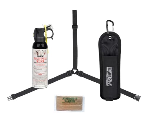 Pepper Shot 1.2% MC 1/2 oz pepper spray fashion leatherette holster and quick release keychain cheetah black/yellow