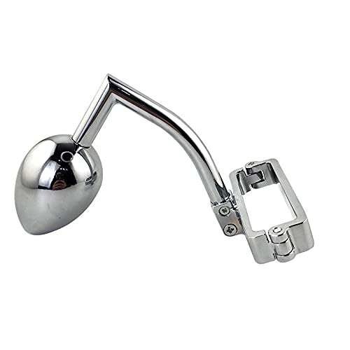 304 Edelstahl Hodensack Ring Mit Metall Anal Plug Bondage Sexspielzeug Butt Plug Mit Hodenring Für Männer SM Bondage Set Hodenstrecker Penisring Verzögerte Ejakulation, 3 Pieces
