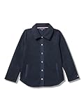 Tommy Hilfiger Damen Sportswear Sherpa Shacket Jacke, Sky Captain, Medium