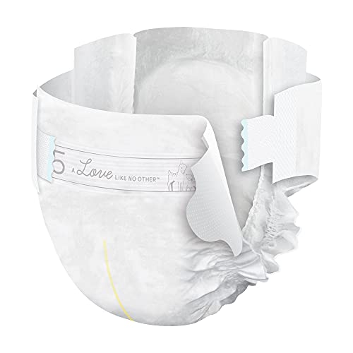 Image of Bambo Nature Hypoallergenic Dream Baby Diapers, Premium Eco-Labeled Sustainable Diapers, Enhanced Leakage Protection, Totally Chlorine-free, Skin Friendly, and Super Absorbent - Size 5 (75 Count)