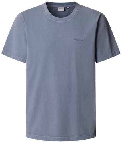 Pepe Jeans Herren Jacko T-Shirt, Blau (SOHO Blue), S – Ansicht 1
