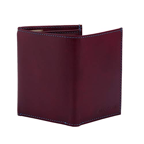 Genuine Leather Wallet for Men | Rfid Blocking Slim Trifold Wallets | Hand Printed Top Grain Wallet with 10 Card Slots - Best Leather Wallets for Men4
