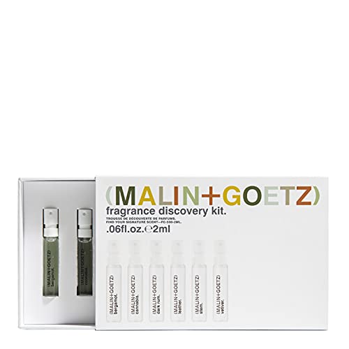 Malin + Goetz Fragrence Discovery Set– For Men & Women, Rich, Dark, Earthy Scents, Vegan & Cruelty-Free