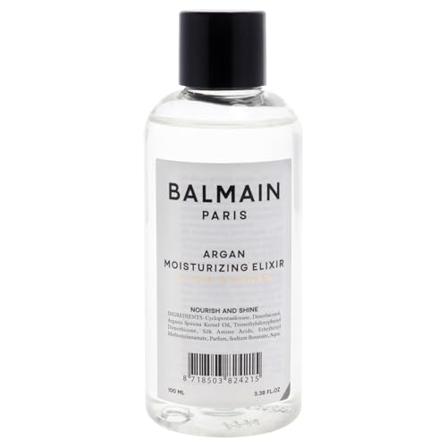 ( language_tag:es_ES, value:'Balmain Styling Line â€“ Argan moisturizing Elixir para un brillianten brillo, sprödes encrespado & gesplisste puntas â€“ 100 ml' )