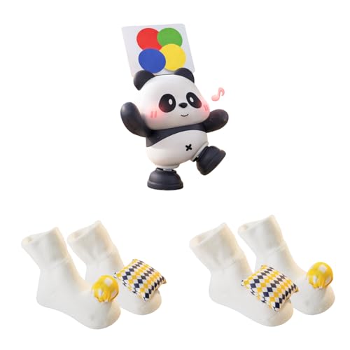 Activity Center & Dancing Panda & Rattle Socks 2Pack image 2