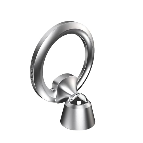 Scosche MagicMount MEMSD-SP Elite2 Magnetic Dashboard Mount for Magsafe Mobile Devices, Cell Phone Holder for Car Dash, 360° Adjustable Magnet Head, Compatible with iPhone 14, 13, 12 and MagSafe Case